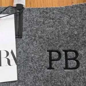 Zara Personalised Bag Zara Initial Bag Zara Personalised Tote Bag